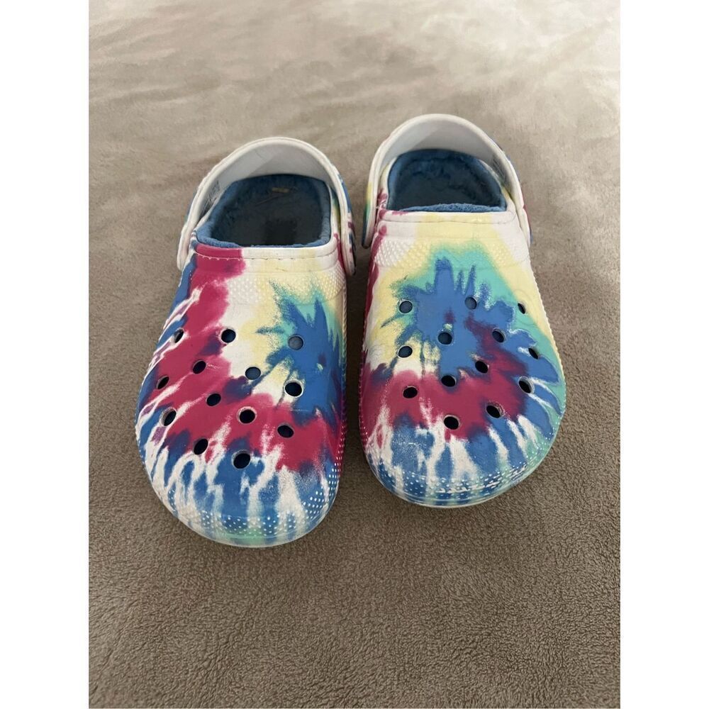 TieDye CROCS 